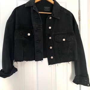 Cropped Denim Jacket